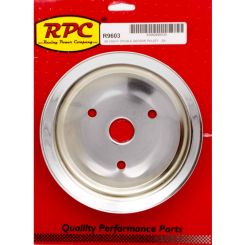 RPC Chrome Steel Crankshaft, Lower Pulley, Double Groove, 7.30" Dia, 1.