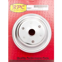 RPC Chrome Steel Crankshaft, Pulley, Double Groove, 6.90" Dia, 2.30", B