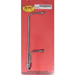 RPC Chrome Steel Fuel Line For, Holley Quad Model 3310-2, 3/8" Tube Di