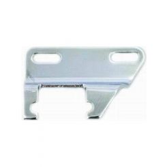 RPC Chrome Steel Header, Bracket Left Side, Short