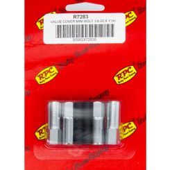 RPC Chrome Steel Hex Head Mini, Bolt, 1-3/8" H With, 1/4"-20 X 1-3/8",
