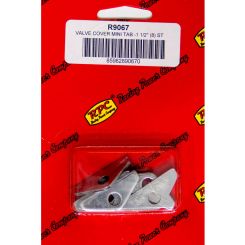RPC Chrome Steel Mini Tab, 1-1/2" Wide (Pack Of 8)