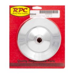 RPC Chrome Steel Power, Steering Pump Pulley, Fits Early GM Thru 1984 W