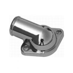RPC Chrome Steel Thermostat, Housing. O-Ring Style, Fits Pontiac 1964-7