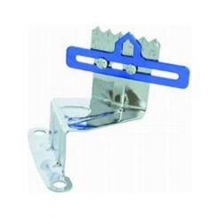 RPC Chrome Steel Timing Tab, 7" With Pointer, Fits S/B Chev 283-350