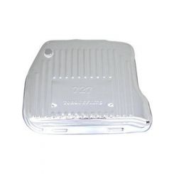 RPC Chrome Steel Transmission, Pan, Finned, Extra Capacity, 1-3/4" Deep