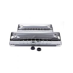 RPC Chrome Valve Covers, 3-1/2" Tall, Fits, 1954-62 Ford 292-312