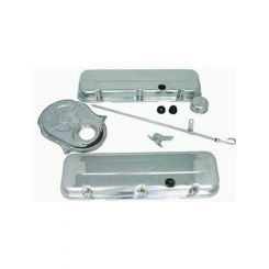 RPC Engine Dress Up Kit, (Chrome) With Short Valve, Covers, Suit B/B Ch