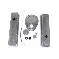 RPC Engine Dress Up Kit, (Flamed) With Tall Valve, Covers, Suit S/B Chev