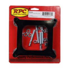 RPC Phenolic Plastic, Carb Spacer, Open, Center, 1" Spacer, Fits Holley