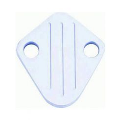 RPC Polished Alloy Fuel, Block-Off Plate, Ball Milled, Style, Fits B/B