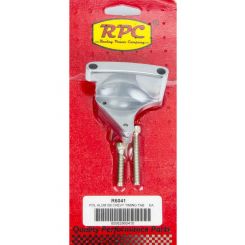 RPC Polished Alloy Timing, Tab, Plain Style, Fits, S/B Chev 283-350 Wit