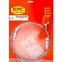 RPC Universal S/Steel, Throttle Cable Assembly Kit, With 24" Housing