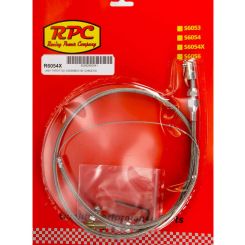 RPC Universal S/Steel, Throttle Cable Assembly Kit, With 36" Housing