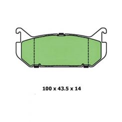 Protex Blue Brake Pads