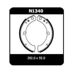 Protex Brake Shoes for Nisan Patrol G60 Front 1973-80