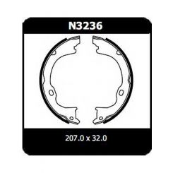 Protex Hand Brake Shoes