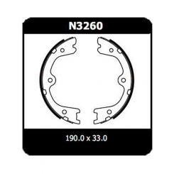 Protex Hand Brake Shoes
