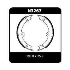 Protex Hand Brake Shoes