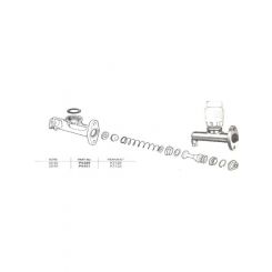 Protex Brake Master Cylinder