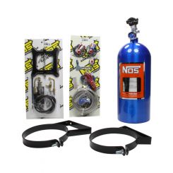 Nitrous Oxide Systems NOS Powershot, Wet, 125 hp, 10 lb. Bottle, Blu