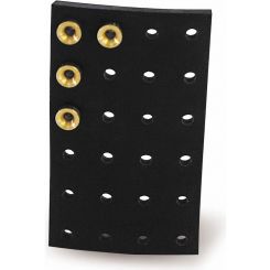 Nitrous Oxide Systems NOS Nitrous Jet Holder, Rubber, Black, Accepts