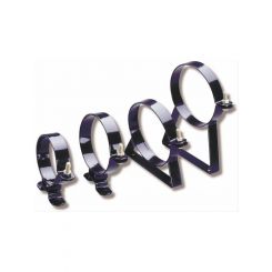 Nitrous Oxide Systems NOS Nitrous Bottle Bracket, Steel, Black Powde