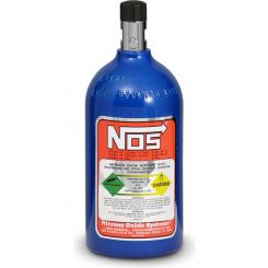 Nitrous Oxide Systems NOS Nitrous Bottle 2-Lb., (Electric Blue) 10.2