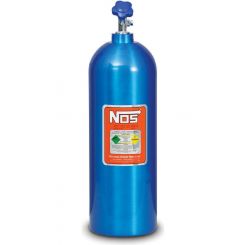 Nitrous Oxide Systems NOS Nitrous Bottle 20-Lb., (Electric, Blue) 27