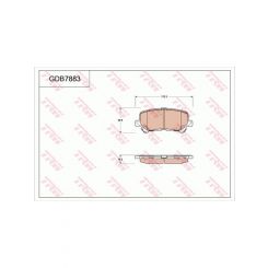 TRW DTEC Brake Pads