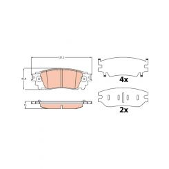 TRW Brake Pads