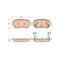 TRW Brake Pads