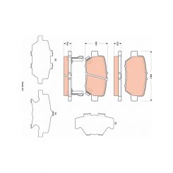 TRW Brake Pads