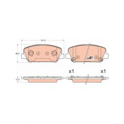 TRW Brake Pads