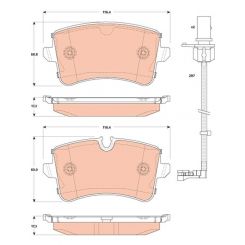 TRW Brake Pads