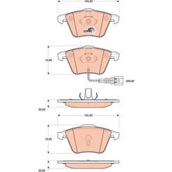 TRW Brake Pads