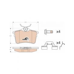 TRW Brake Pads