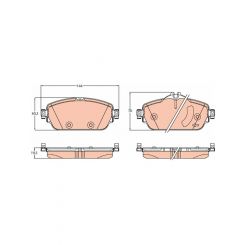 TRW Brake Pads