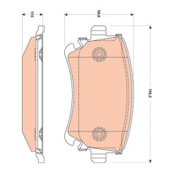 TRW Brake Pads