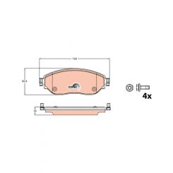 TRW Brake Pads