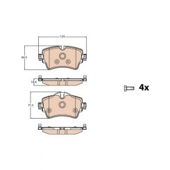 TRW Brake Pads