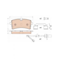 TRW Brake Pads
