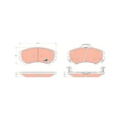 TRW DTEC Brake Pads