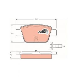 TRW Brake Pads