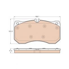 TRW Brake Pads