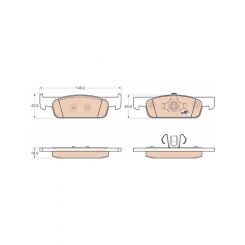 TRW Brake Pads