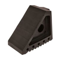 Hulk 4x4 Heavy Duty Solid Rubber Wheel Chock 200 X 100 X 150mm 1.82Kg