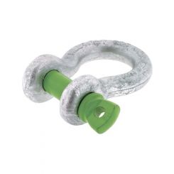 Hulk 4x4 Bow Shackle 4750Kg Galvanised Body Dia 19mm Pin Dia 22mm