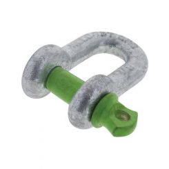 Hulk 4x4 D Shackle 8mm 750Kg Rating Stainless Steel Twin Pack