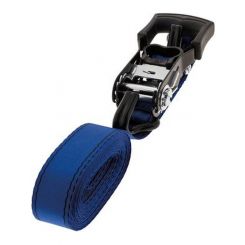 Hulk 4x4 Qty 4 Heavy Duty Ratchet Tie Down Straps 6.65M X 38mm Blue